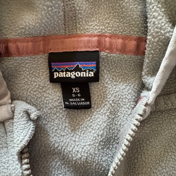 Girls Patagonia Micro D Snap-T Fleece Jacket - Picture 2 of 3